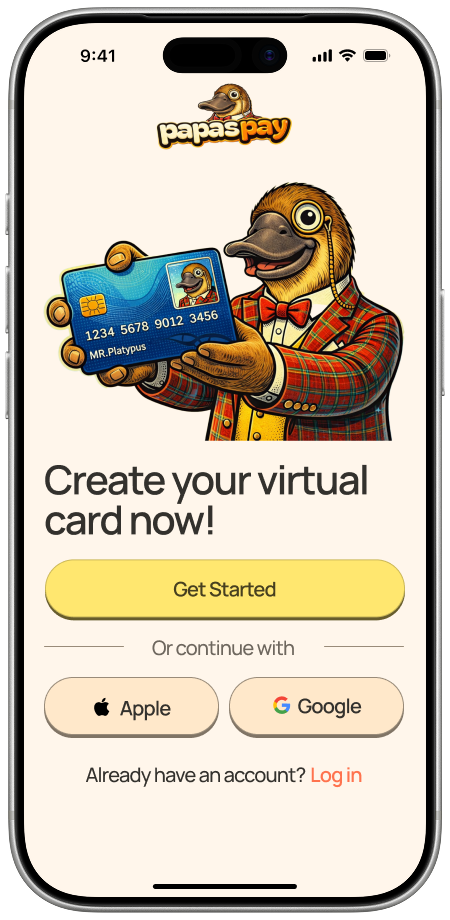 Platy Card